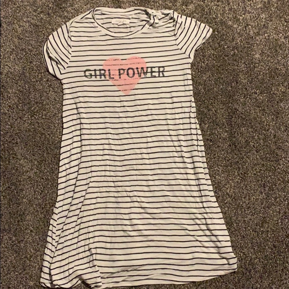 striped dress
